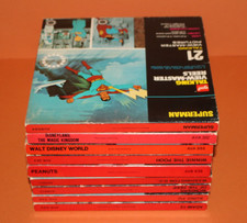 Vintage GAF TALKING VIEW MASTER REEL Lot SUPERMAN DISNEY WINNIE THE POOH