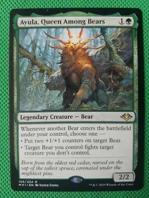 1x Ayula, Queen Among Bears - Modern Horizons Magic MTG NM/Mint | eBay