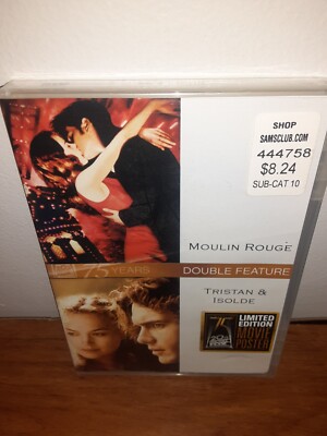Moulin Rouge/Tristan and Isolde DVD Double Feature 2-Disc Set NEW Sealed