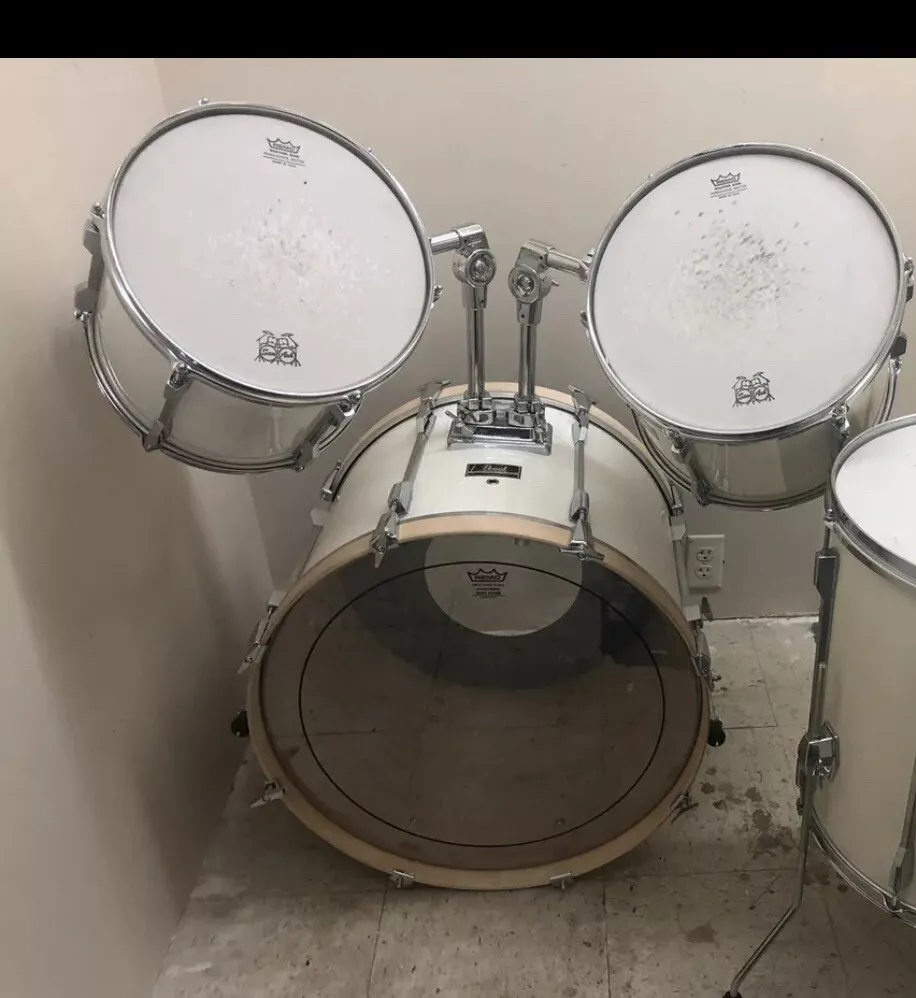 Pearl export 9 sale piece drum kit