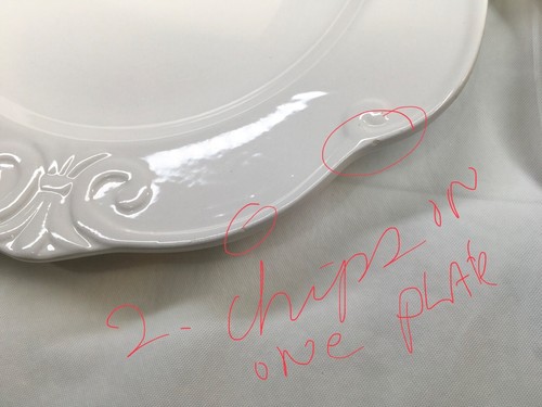 Sauvignon Blanc De Blanc Dinner Plates 10-5/8" Wide, Vintage Lot Of 4. - Picture 6 of 14