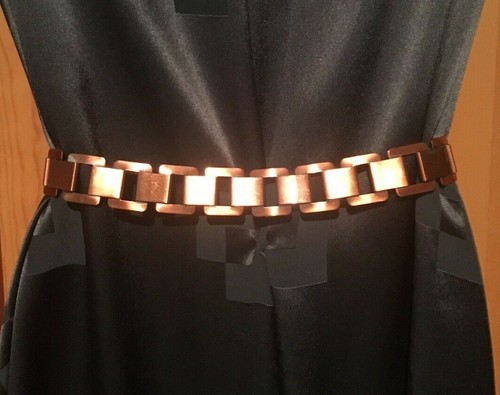 Vintage Copper Belt Renoir Modernist Elegance~~Uns