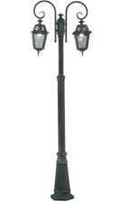 Lampione Esterno Milano 2 Luci Bracci,Arredo GiardinoLanterna,Plafoniera,Lampada