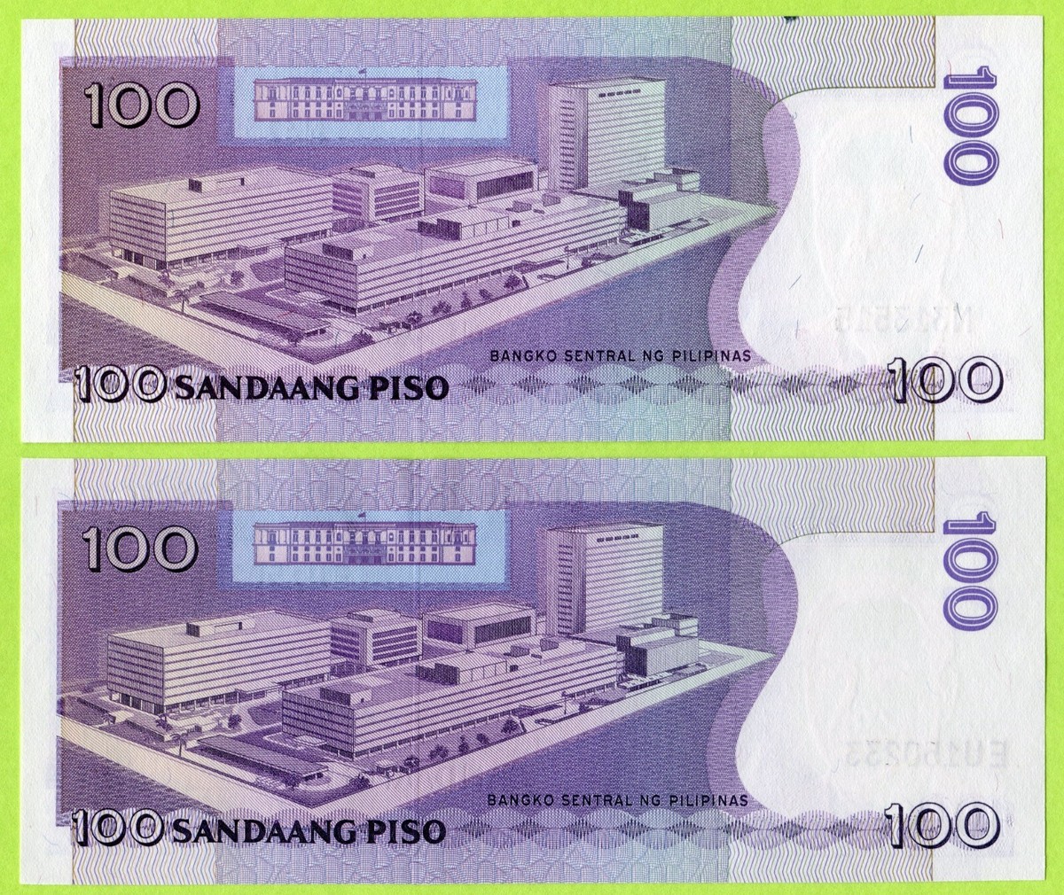 Philippines 100 Piso 1998 1999 P184d UNC | eBay