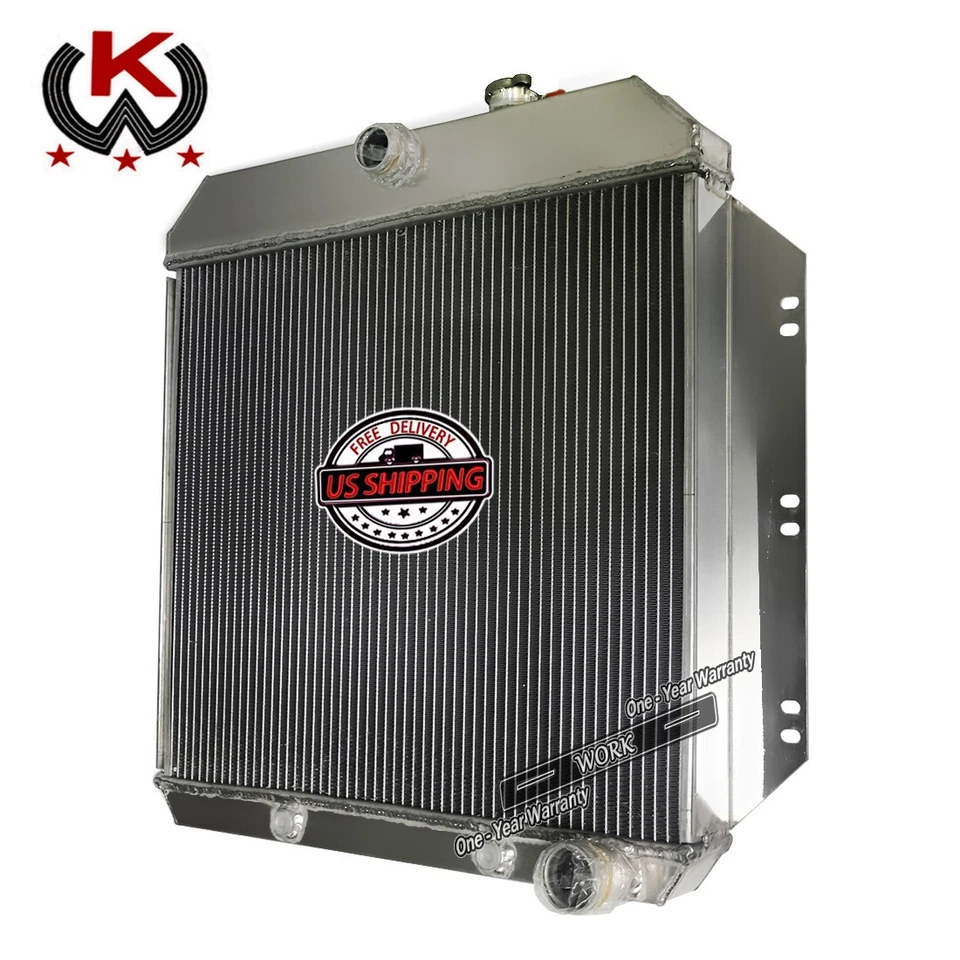 CC6062 ALUMINUM RADIATOR Fits 1960-1962 61 Chevrolet Truck V8 PICKUP C10 C20 C30 Foto 4 de 4