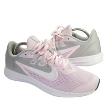 Nike Girls Downshifter AR4135-601 Pink Gray Running Shoes Sneakers Size 6Y Wm