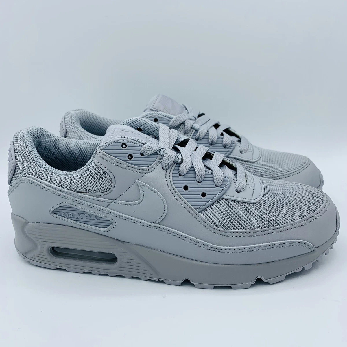 NIKE AIR MAX 90 GRIS/BLEU - SNEAKERS HOMME