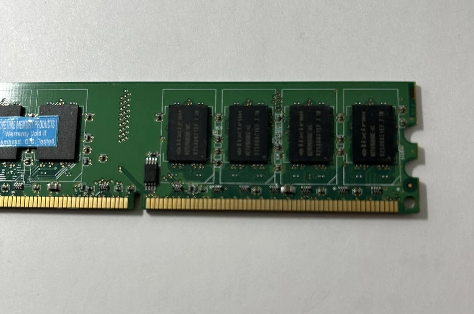 5GB (5-1GB) Lifetime Memory Products DDR2 PC2-6400 NA19554 DIMM - Image 2 of 4