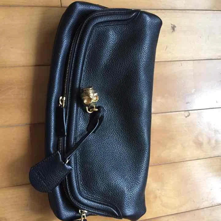 Alexander McQueen clutch bag genuine product with box no scratches accessory