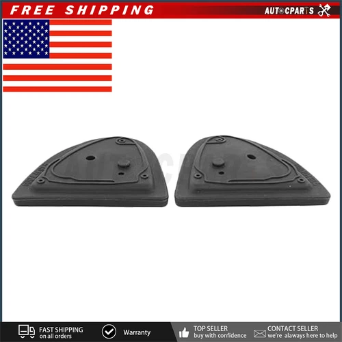 Door Mirror Base Seal Set Left + Right For Mercedes B044 W220 S350 S430 S500