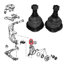 Rotule de suspension Peugeot 508