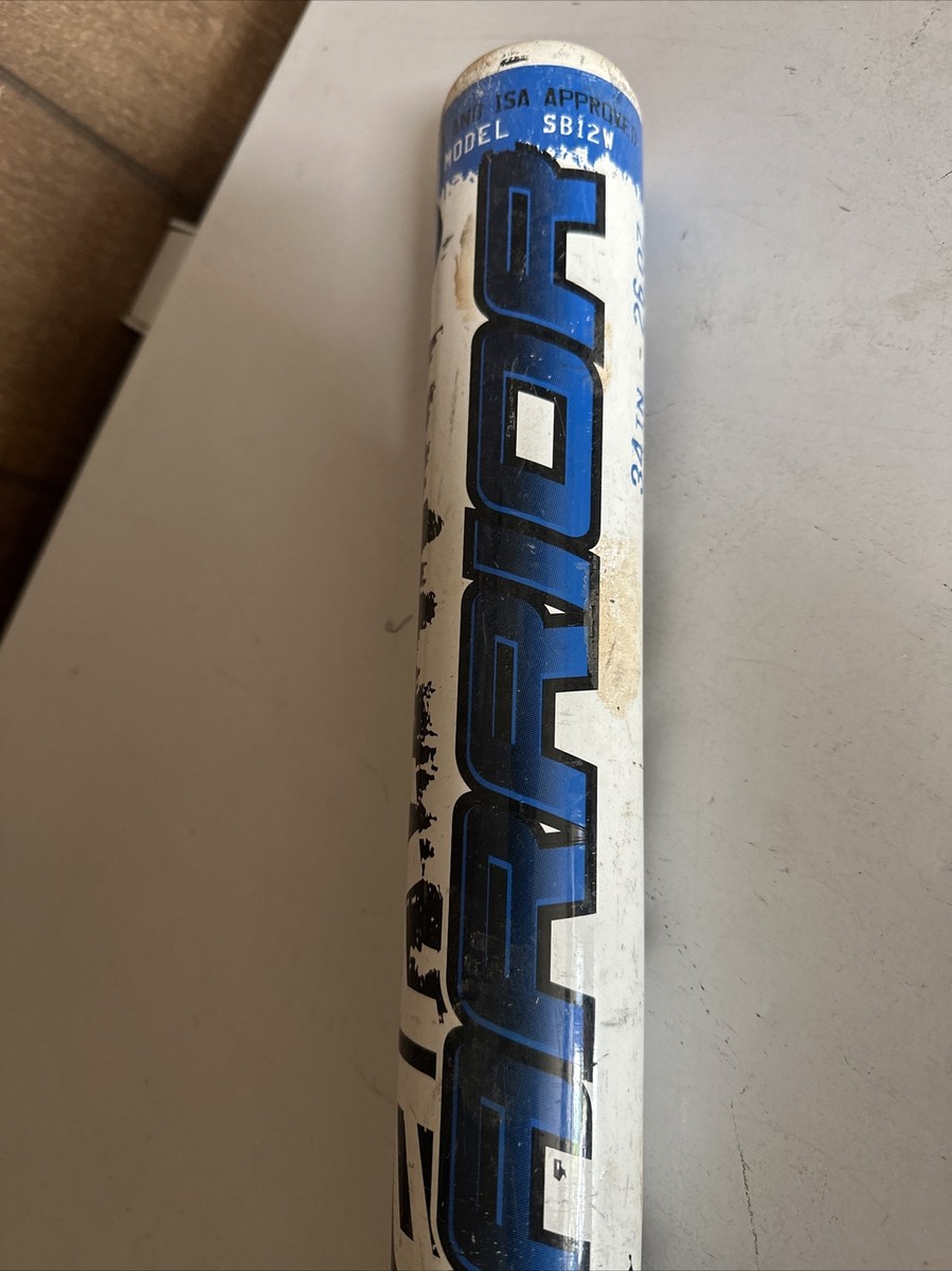 Batte Softball Louisville Slugger TPS Warrior SB12W – 34/28 Oz – Lancer Lent – Bon état