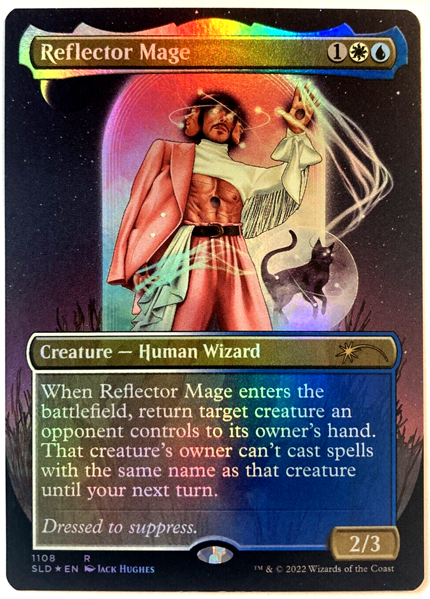 MTG Reflector Mage BORDERLESS FOIL Secret Lair 1108 NM | eBay