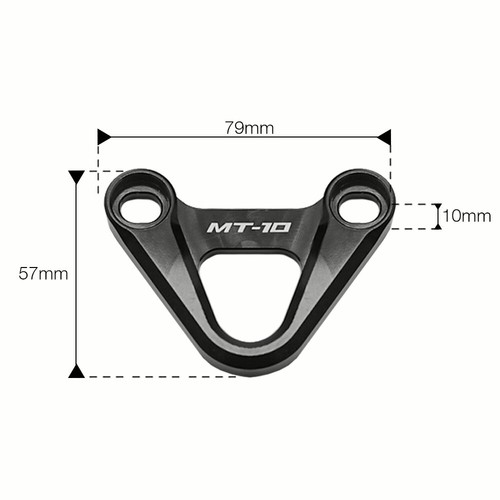 Kit de eliminación de placas de corte de estribo para Yamaha MT-10 2016-2023 2022 MT10 MT 10 - Imagen 2 de 14