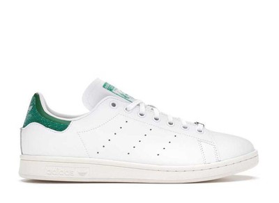US 8 Swarovski adidas Stan Smith  White Green  26cm FX7482