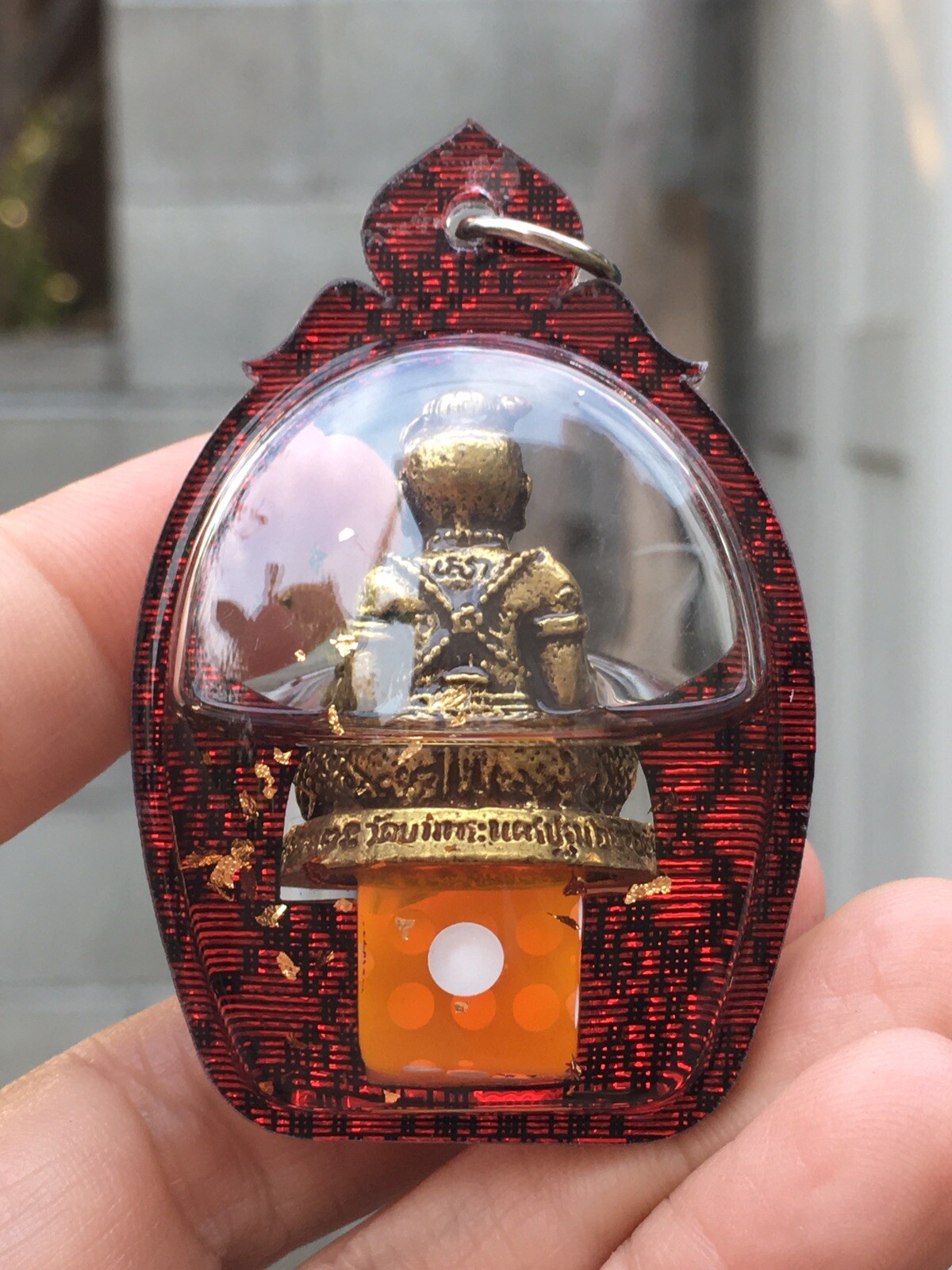 Kuman Thong In Oil Gamble Thai Amulet Fetish Talisman Charm Protection