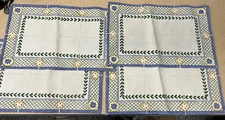 (4) Park Imports Placemats, 100% Cotton,  “19x13”