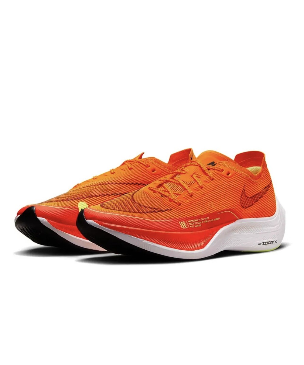 NIKE ZOOMX VAPORFLY NEXT% 2 TOTAL ORANGE-BLACK-WHITE MENS SZ  display picture 2