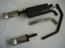 Friedrich Motorsport Duplex-Sportendschalldämpfer für VW Bora, 1.4l 16V 55kW /1.