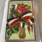 ANTIQUE VINTAGE LOT OF 12 PATRIOTIC POST CARDS 1909-1917 13 Embossed — photo 6