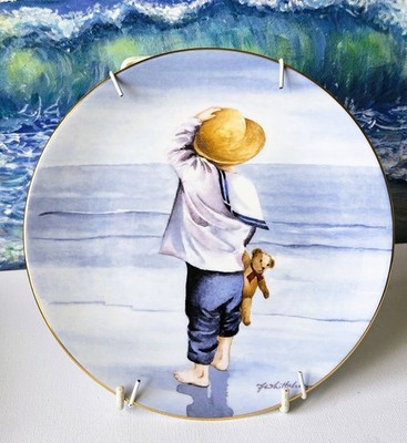Certified Royal Worcester Collectors Plate One Glorious Summer Reflactions 1994
