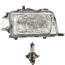 Halogen Scheinwerfer rechts für Audi 80 8.91-11.94 H4 ohne Motor inkl. Lampen