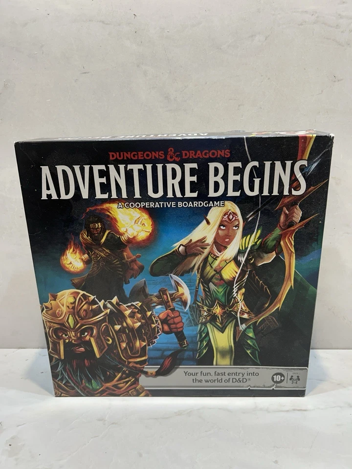 Dungeons & Dragons: The Adventure Begins A Cooperative Board Game - Complete VGC - Image 2 of 4
