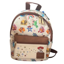 Toy Story Book Backpack Buzz Lightyear Bag Zipper Front Pocket NWT