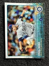 VIDAL NUNO #US306 2015 Topps Update Series QTY Seattle Mariners