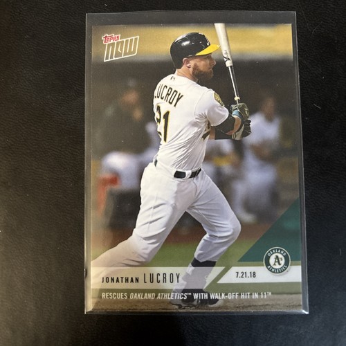 2018 Topps Now 482 Jonathan Lucroy
