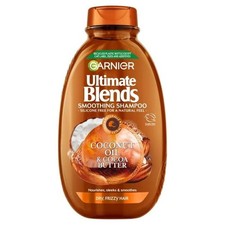 Garnier Ultimate Blends Coconut Oil & Cocoa Butter Shampoo 400ml 14.40 per litre