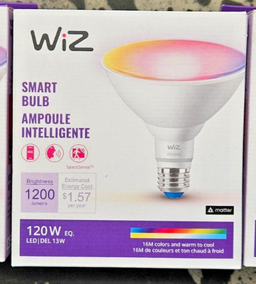 WiZ Color Changing 120W Smart LED  Full spectrum Light Bulb