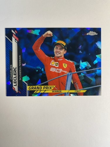 2020 Topps Chrome F1 Formula 1 Racing CHARLES LECLERC Blue Sapphire #146‼️Nice - 第 1/2 張圖片