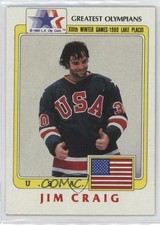 1983 History's Greatest Olympians Jim Craig #33 1i8