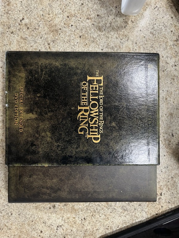 The Lord of the Rings: The Fellowship of the Ring DVD Set, Extended Edition BOX
