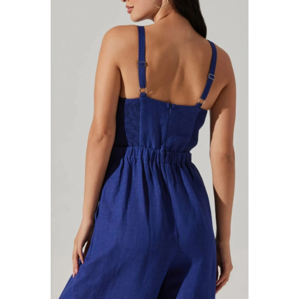 Mono de pierna ancha Astr the label Caspar | Talla S Foto 3 de 4