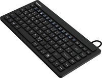 Keysonic KSK-3230IN (Us) Mini-Industrie Tastatur, Usb, Schwarz, Wasserdicht IP68