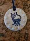 Deichmann pottery pendent with Cat