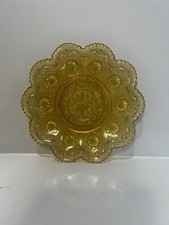 Brockway Glass Co American Concord Amber Sauc...