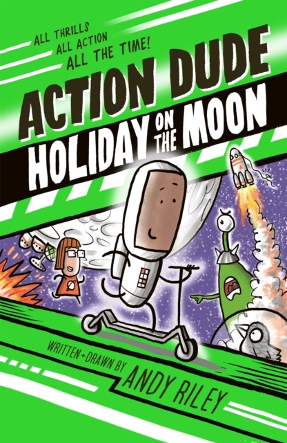 Holiday on the Moon (Action Dude) by Andy Riley | Paperback | 2023 - Image 8