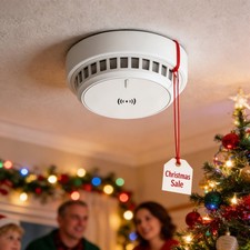 10 Jahres langlebige Rauchmelder Feuermelder Rauchwarnmelder Feuerwarnung Alarm