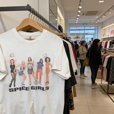 90s Spice Girls T-Shirt rare design classic style Men Women tee