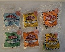 Vintage 1989 McDonald's Happy Meal - Disney's TaleSpin Collection Set of 4 2
