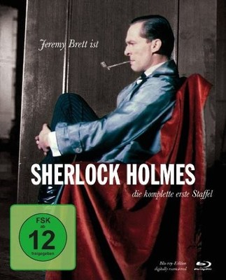 Sherlock Holmes - Staffel 1 Jeremy Brett  [4 Blu-ray's] NEU/OVP