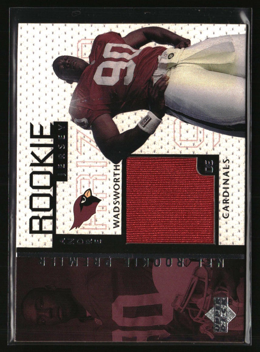 Andre Wadsworth Upper Deck Game Jersey #GJ8 Base