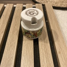 Vintage Kitsch Lord Nelson Pottery Colmans Mustard Pot 'The Mustard Shop'.