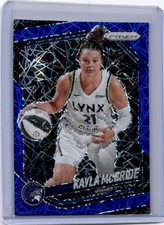 2025 Panini Prizm WNBA #45 Kayla McBride Blue Velocity Prizms