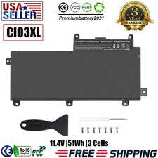Laptop Battery For HP 640 G2, 640 G3, 650 G2, 650 G3, CI03XL C103XL 801554-001