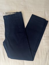 Boy's J. Crew Crewcuts Blue Flex Thompson Chino Pants 8 Adjustable Waist