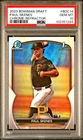 PAUL SKENES 2003 Bowman Draft #BDC-14 Chrome REFRACTOR PSA 10        QTY
